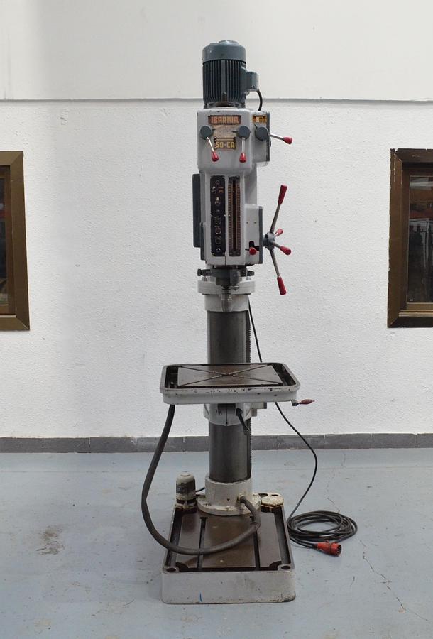 Usado Taladro columna Ibarmia 50-CA gris