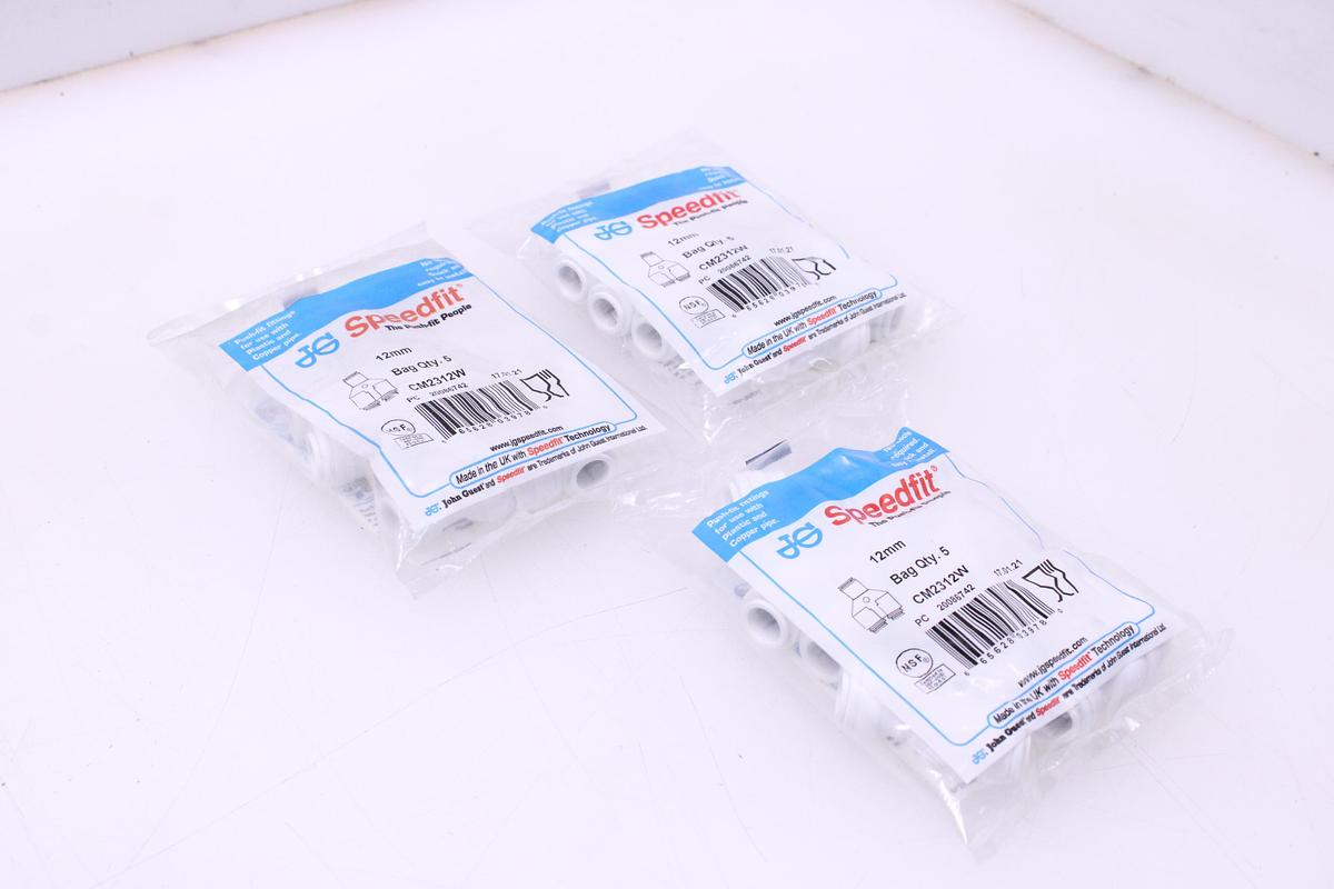 Usado Racores Divisor 2 Vias M12-M12 - 30 Unidades John Guest CM2312W