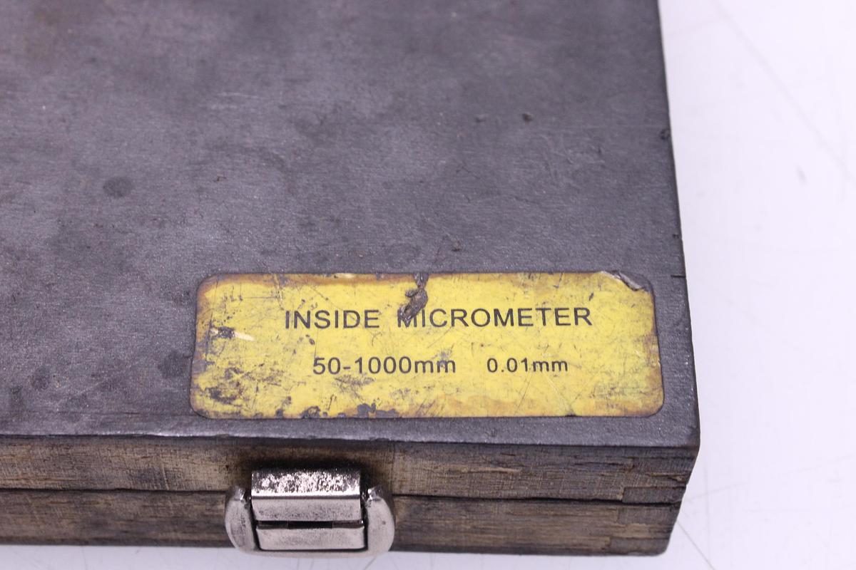 Usado Set Prolongadores Micrómetro Interior 50-1000mm 0,01mm