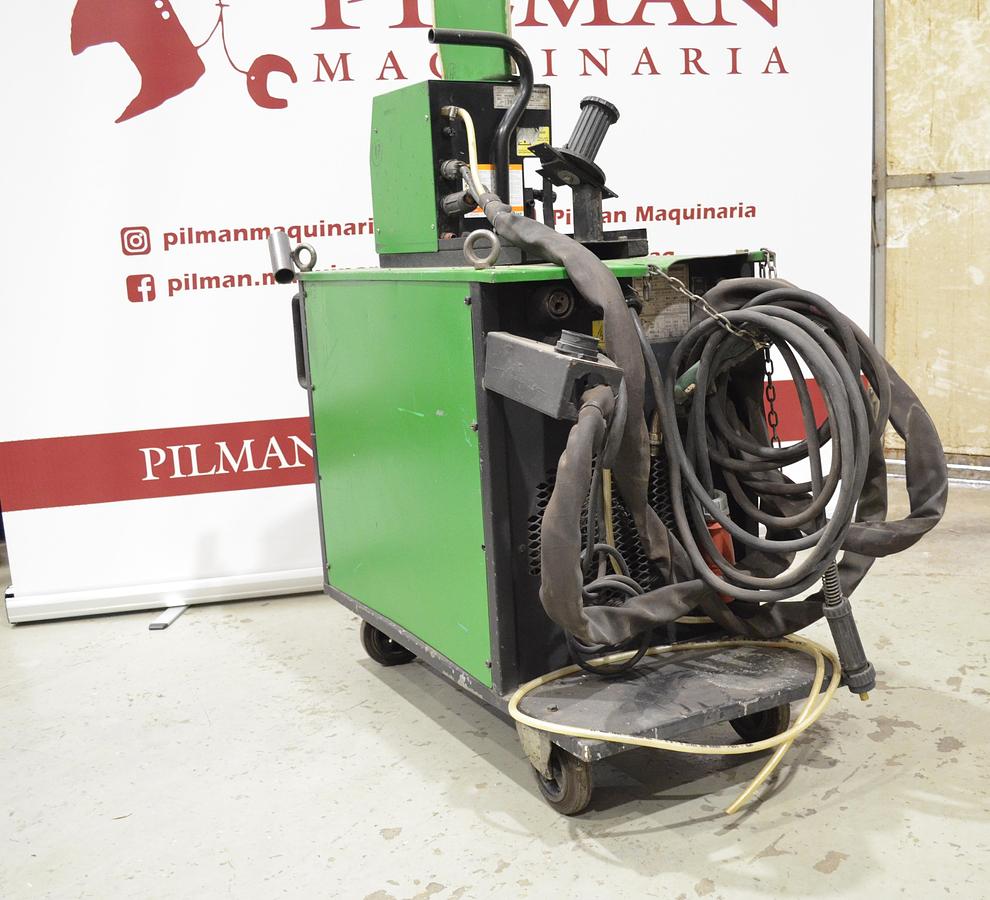 Usado Maquina soldar mig Praxair ACTUAL-406 con devanadera