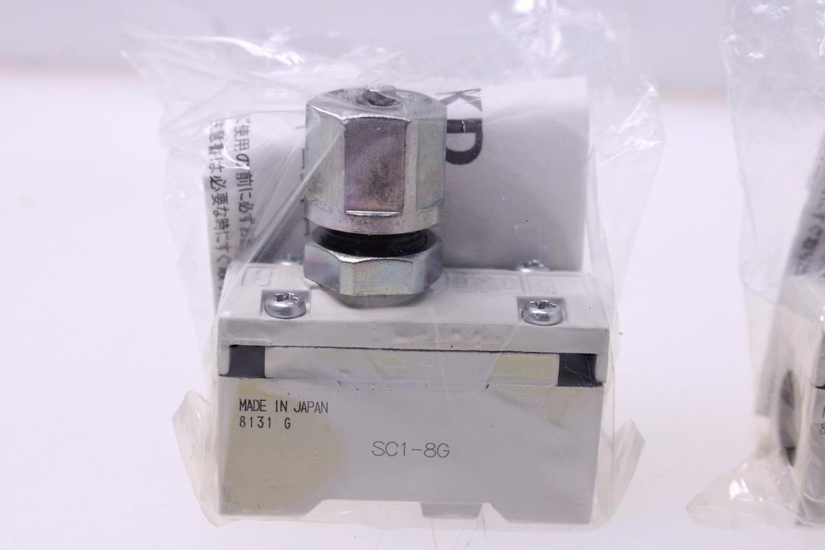 Usado Valvula Control Velocidad CKD SC1-8 - 2 Unidades