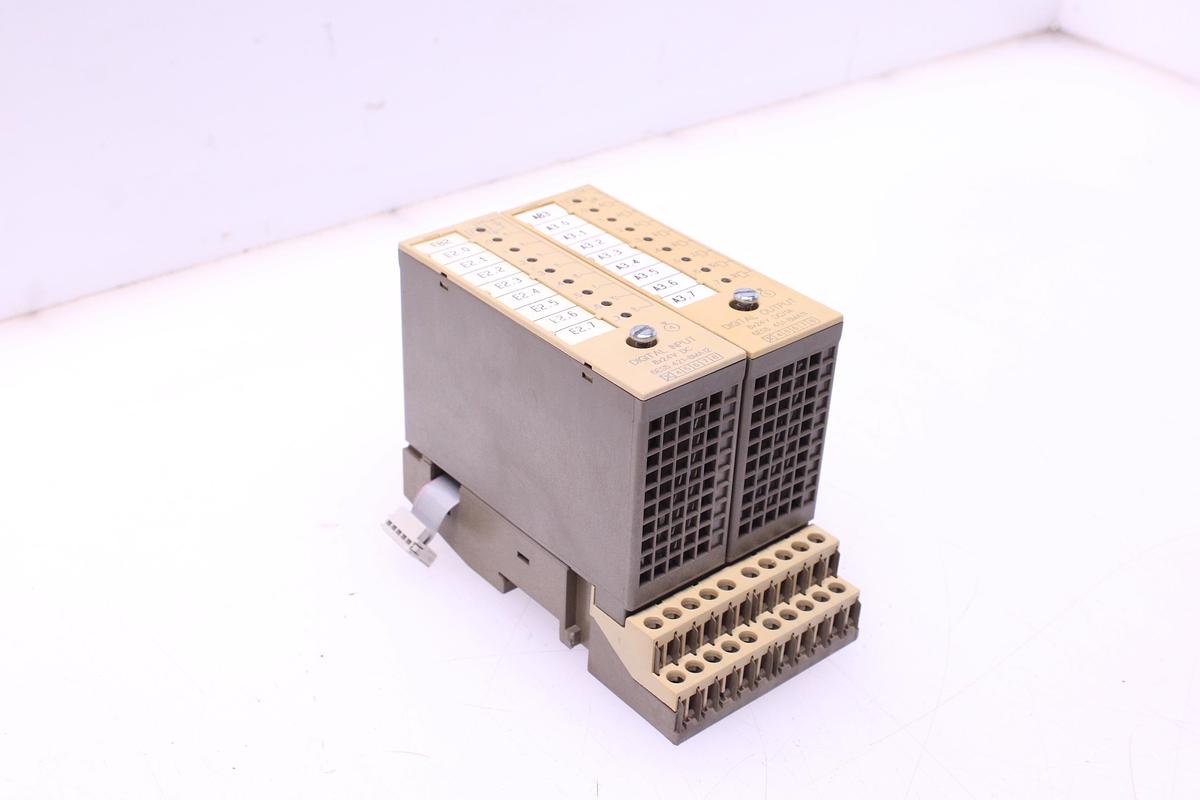 Usado Modulo Entrada/Salida Digital SIEMENS 6ES5421-8MA12 + SIEMENS 6ES5421-8MA11