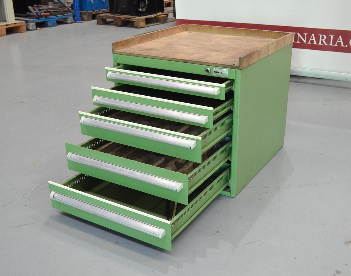 Usado Armario metalico cajones UNCETA 600x640x590(h)mm