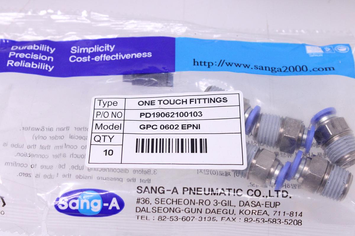 Usado Racores Sang-A GPC 0602 EPNI