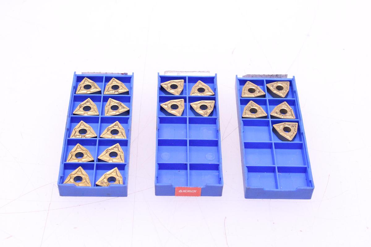 Usado Plaquitas de Widia Korloy WNMG080408