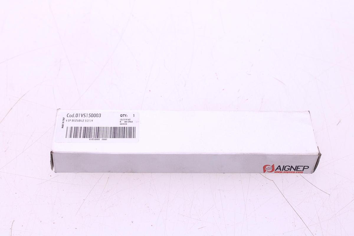 Usado ElectroVálvula Neumatica Biestable AIGNEP 01VS150003 5/2 1/4