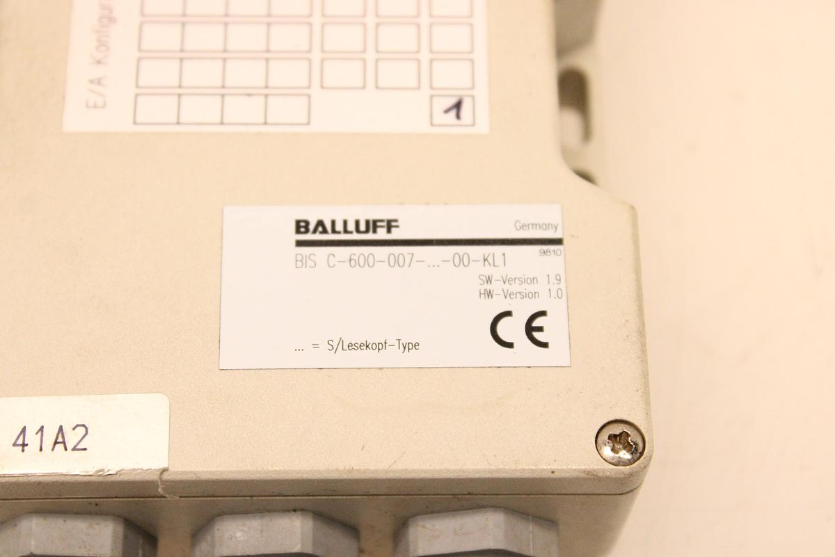 Usado Procesador RFID Balluff BIS C-600-007-650-00-KL1