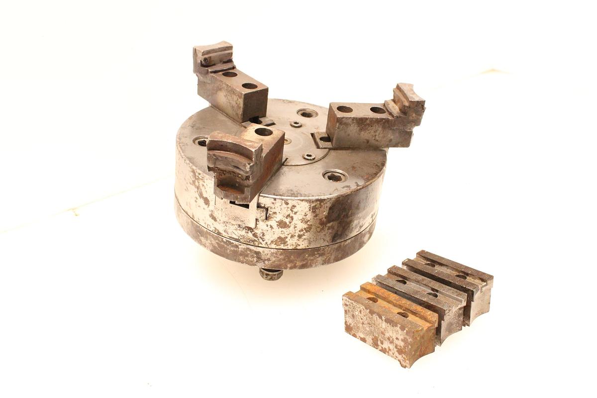 Usado Plato 3 Garras para Torno 240mm + Juego 3 Garras