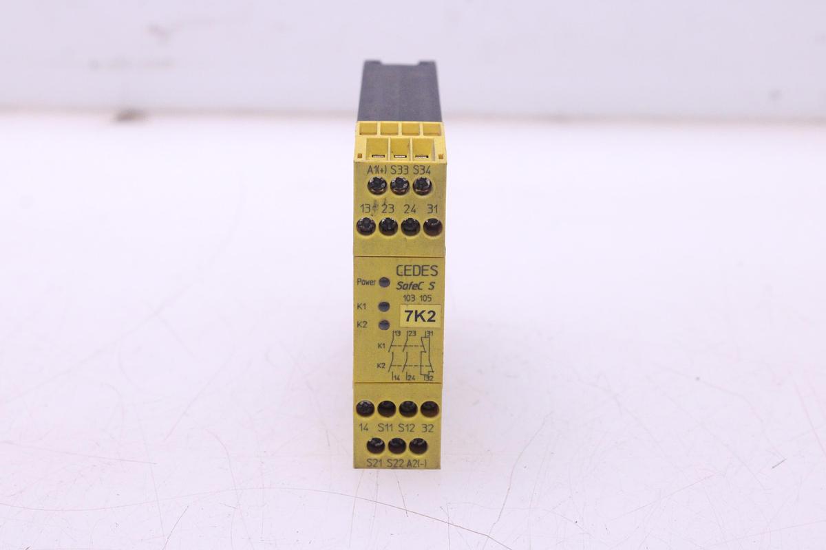 Usado Relé de Seguridad CEDES AG SafeC S