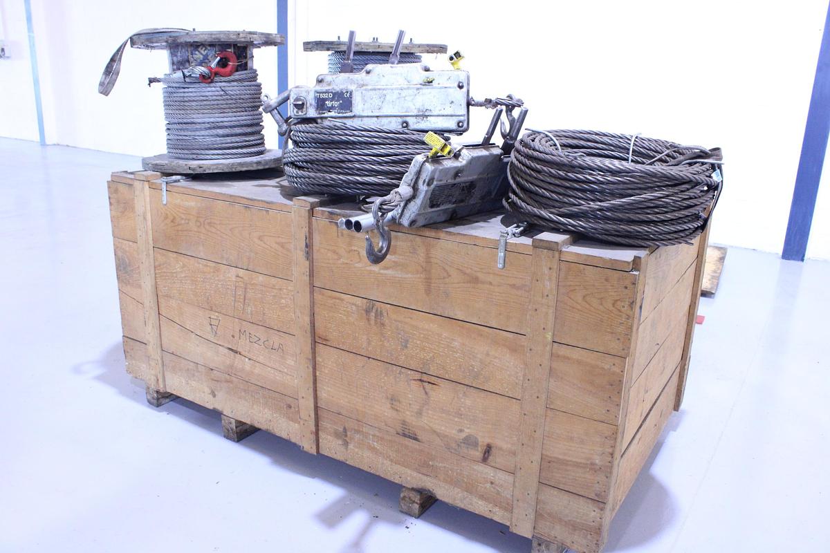 Usado Cabrestante Tractel TIRFOR T532D - 3.200kg - 2 Bob