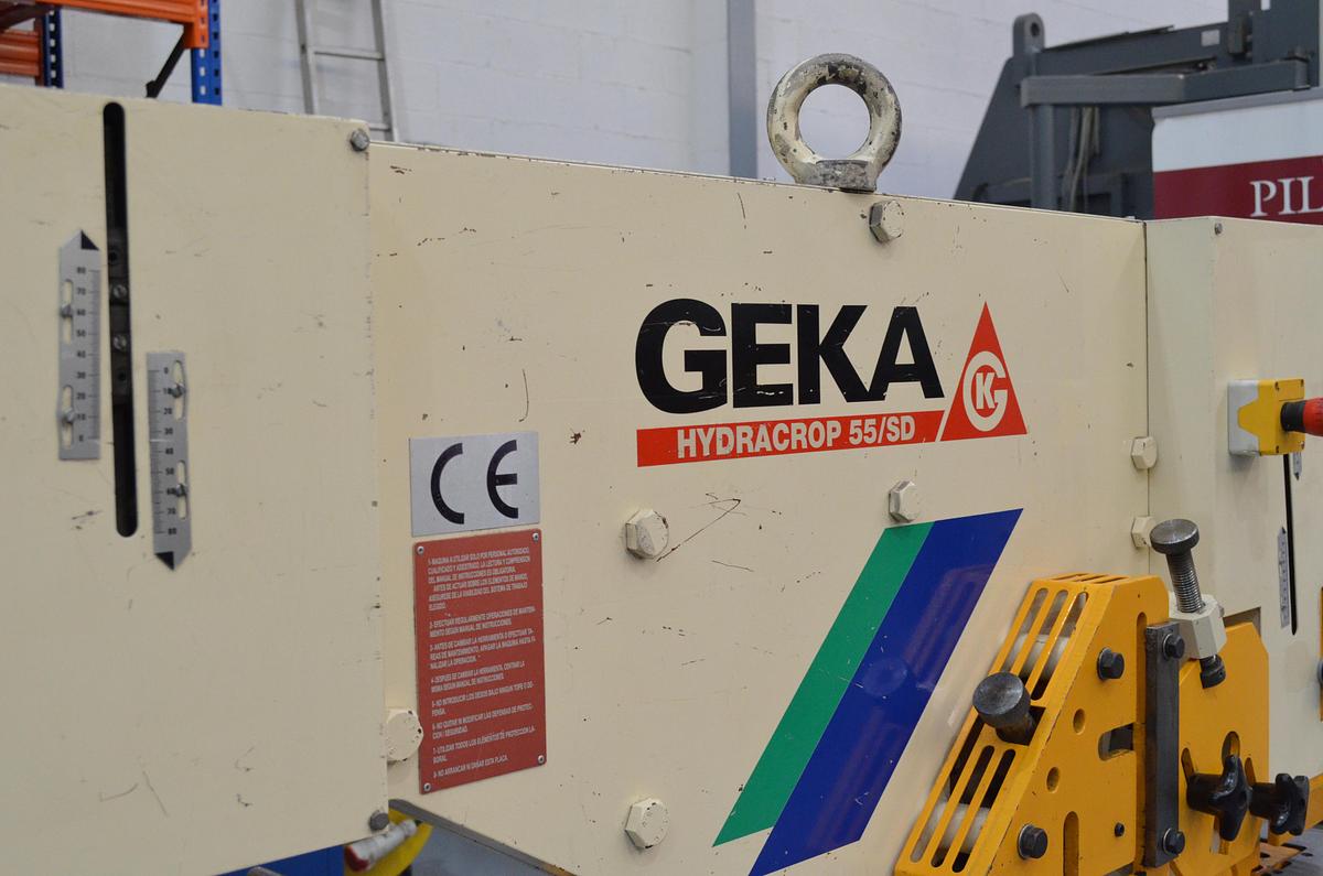 Usado Punzonadora Geka Hydracrop 55 SD
