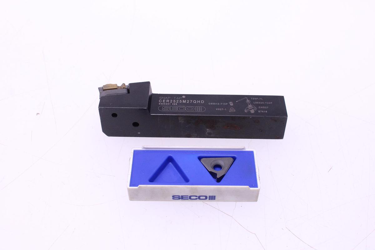 Usado Herramienta Portaplaquitas SECO CER2525M27QHD