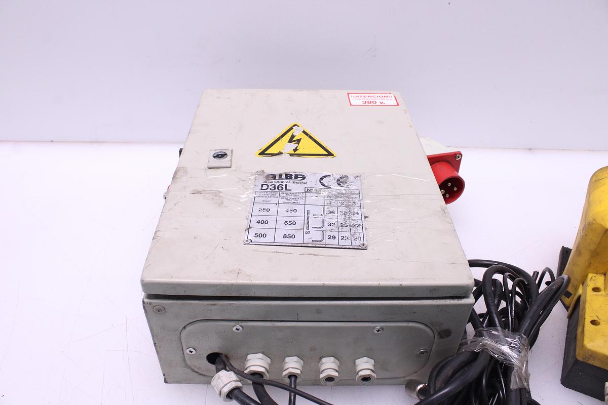 Usado Panel de Control + Pedal Dobladora de Tubos ALBA D36L