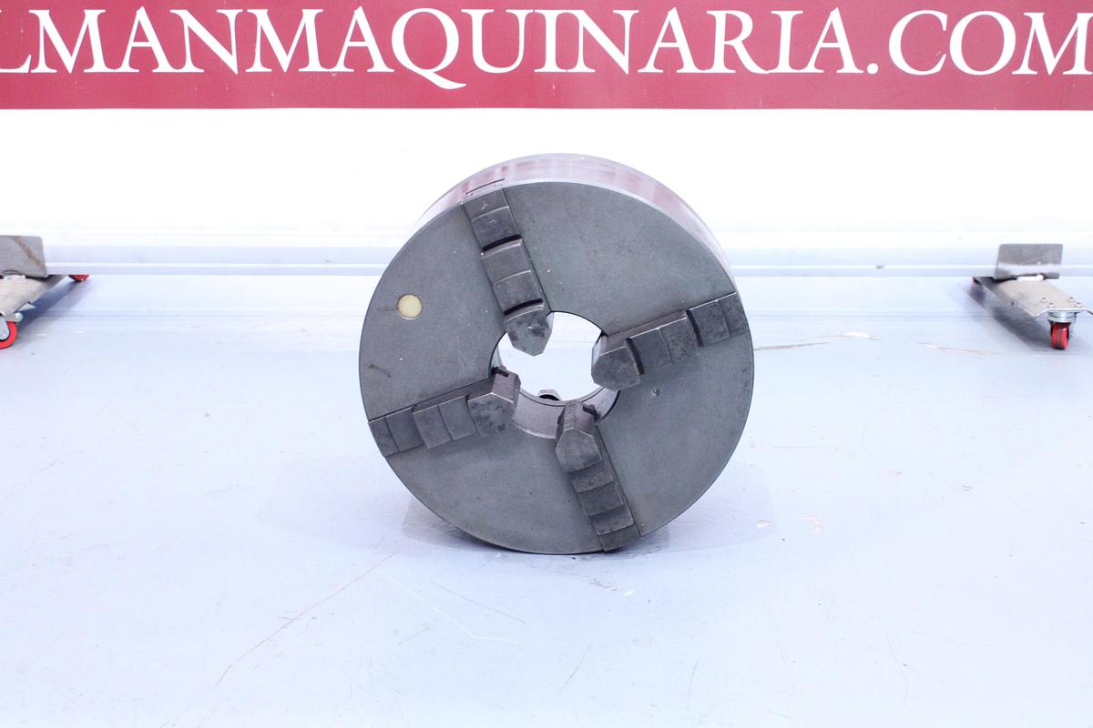 Usado Plato para Torno 4 Garras 310 mm