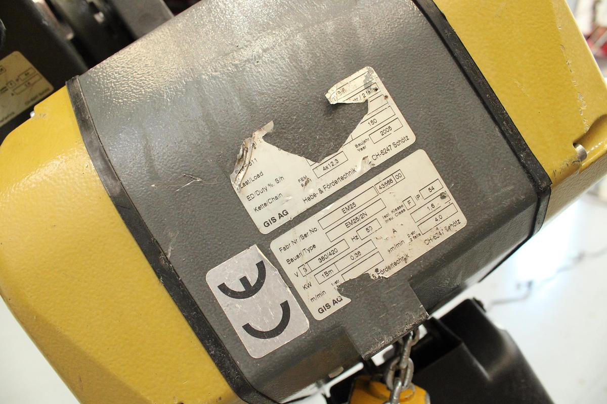 Usado Polipasto de Carro Motorizado GIS AG EM25