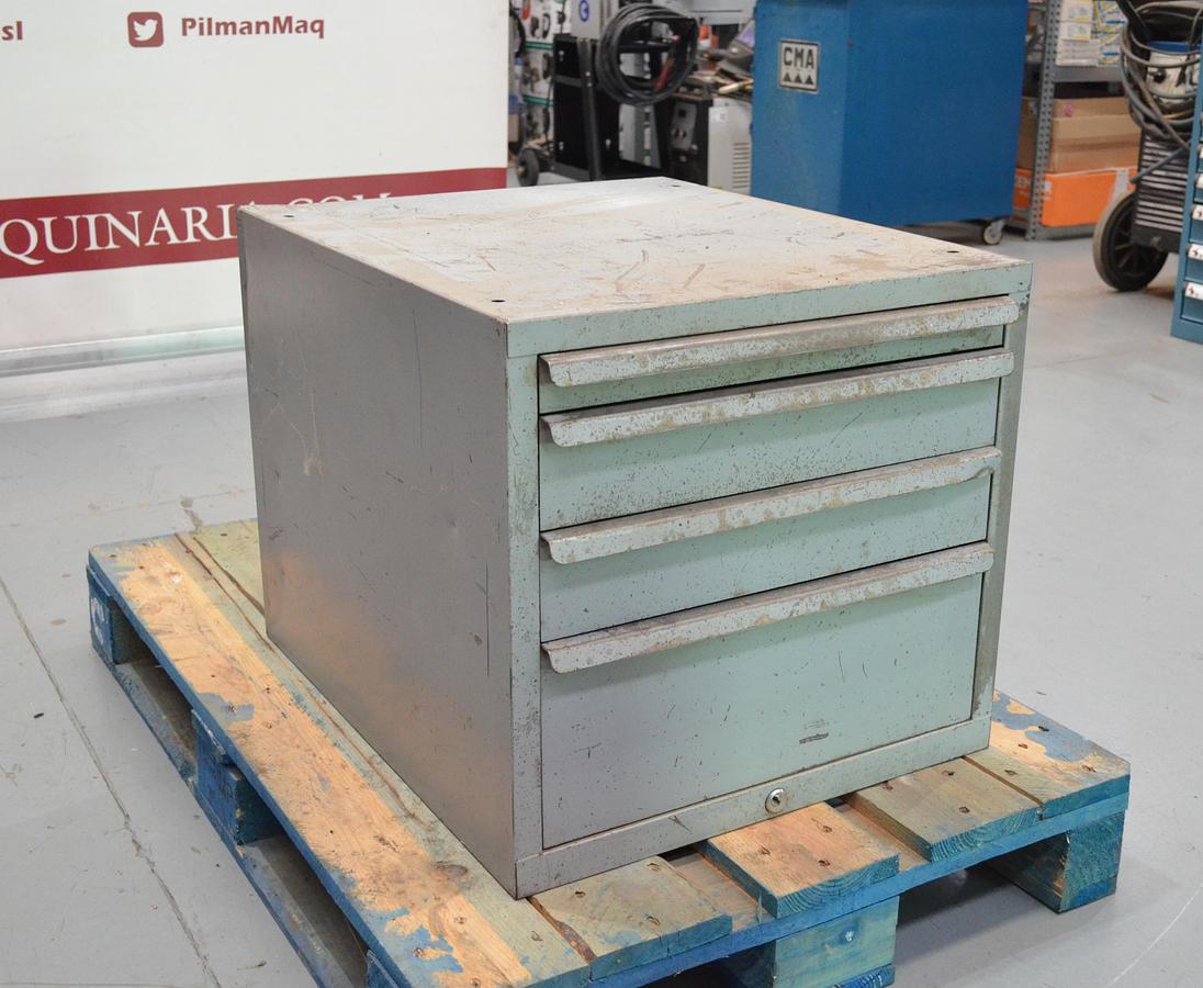 Usado Cajonera metálica 4 cajones 560x670x520(h)mm