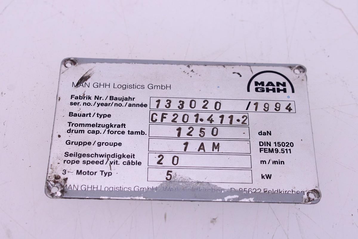 Usado Motor Desplazamiento Carro MAN GHH 0,55 kW