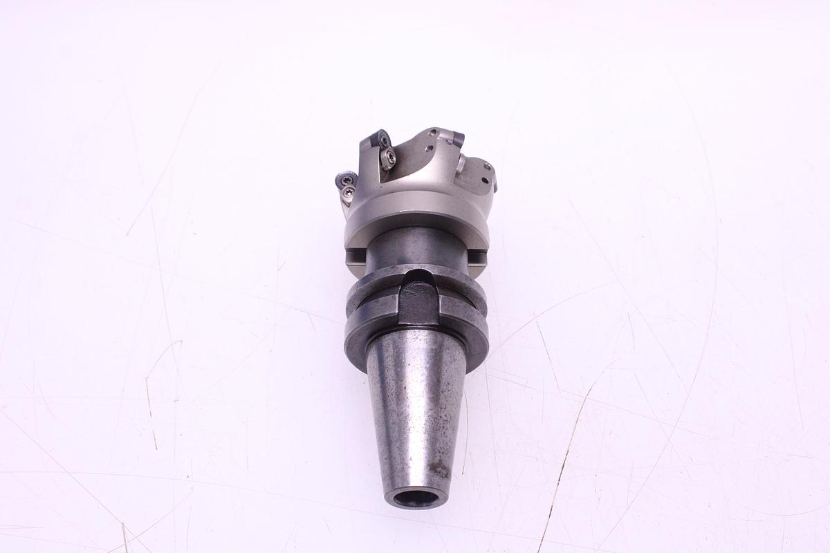 Usado Fresa ZMILL 6R-80-27-6T Cono ISO 40 + Widias RPMT1204