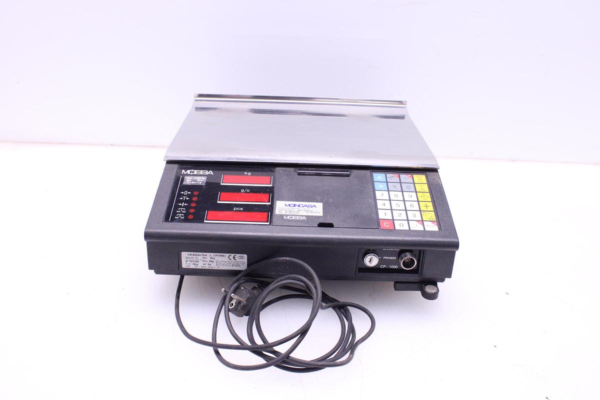 Usado Bascula Digital MOBBA L CP1000