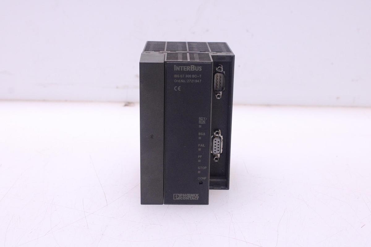 Usado Tarjeta Controladora INTERBUS IBS S7 300 BC-T Phoenix Contact