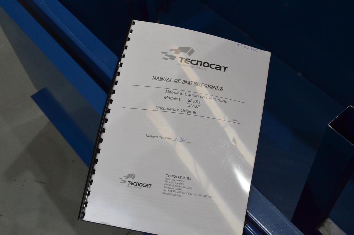 Usado Ventosas para cristal TECNOCAT VS1GB4 - Año 2015