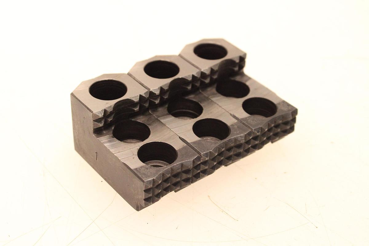 Usado Lote de Juegos de 3 Garras Para Torno