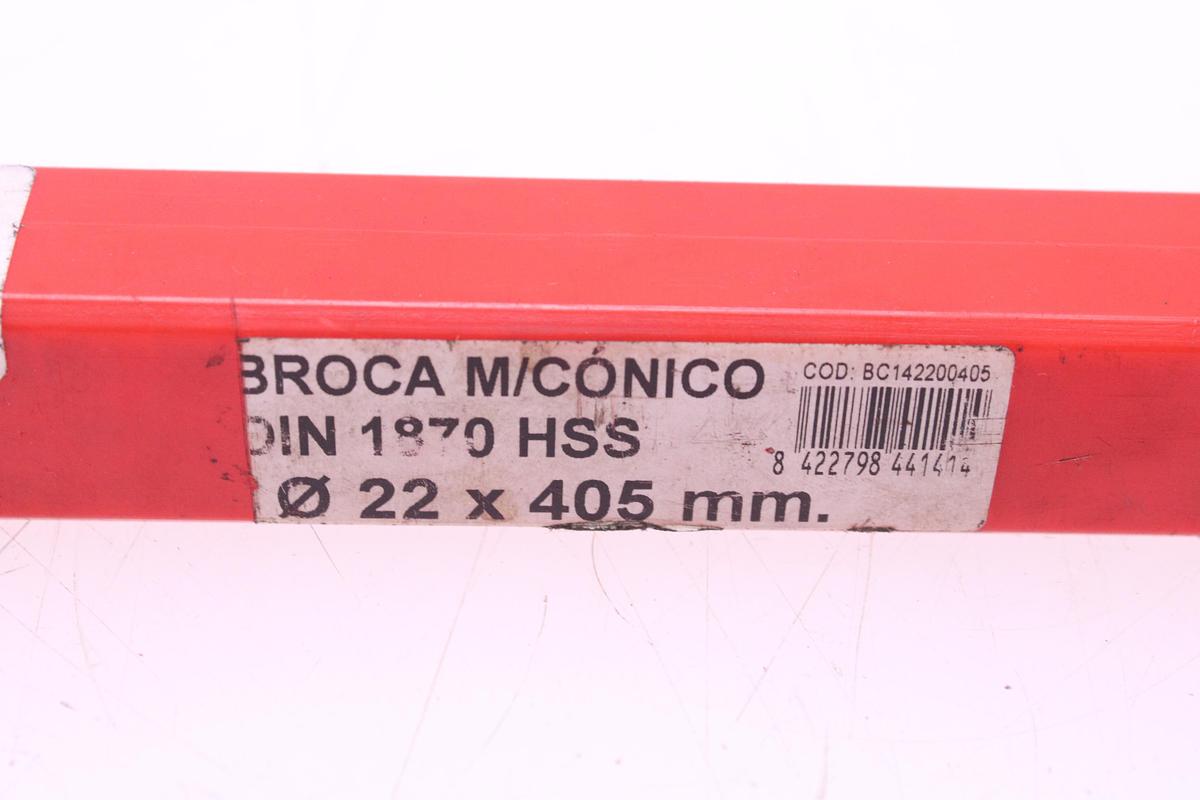 Usado Broca Extra Larga SPV 22mm Mango Cónico MT2