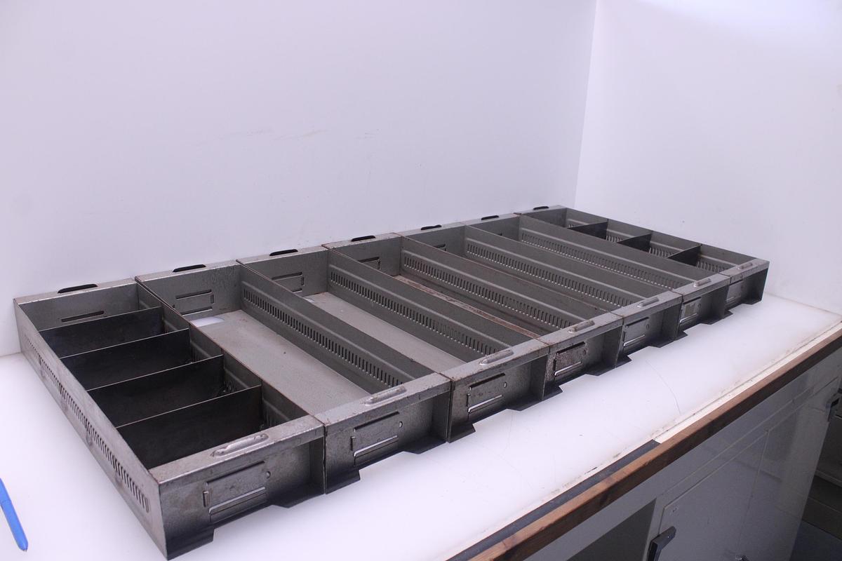 Usado Bandejas Metalicas Apilables