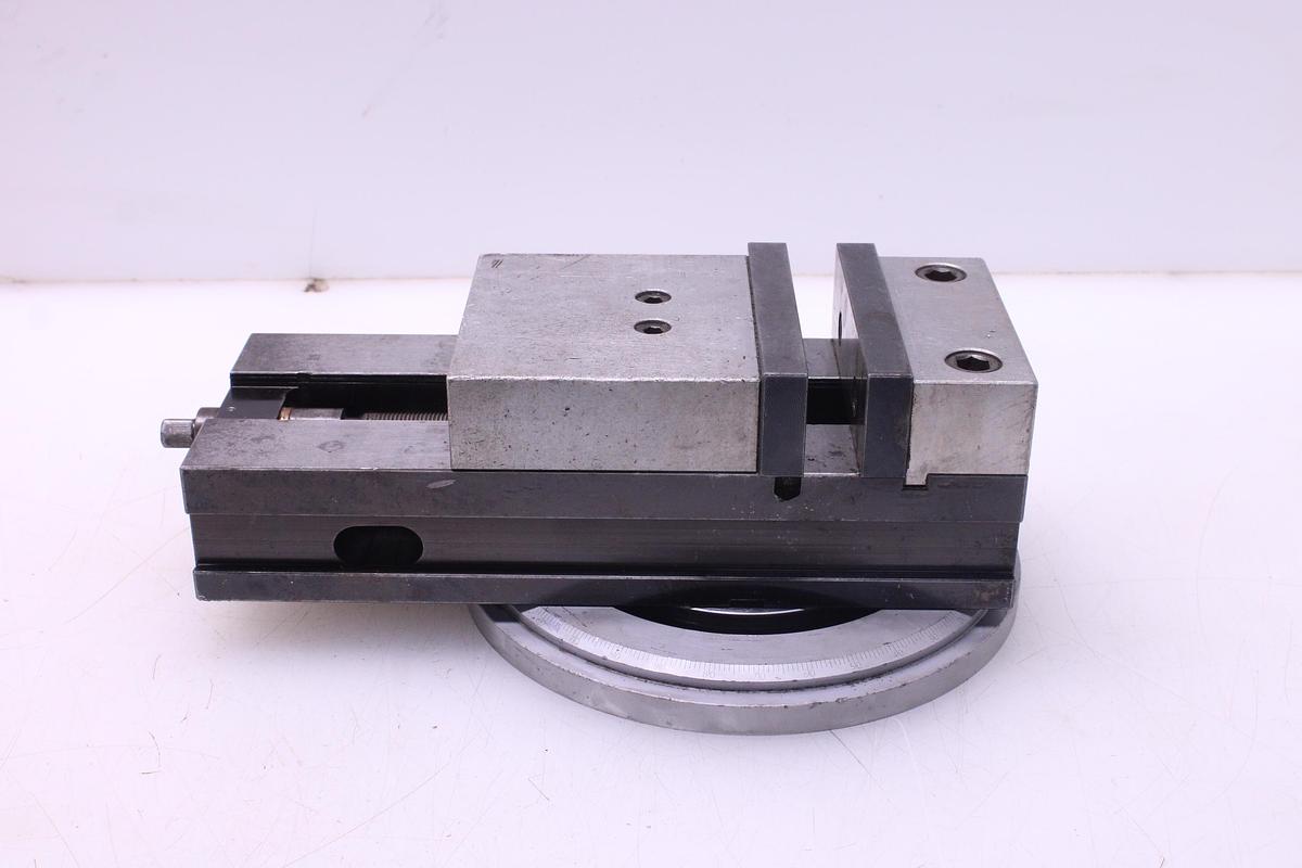 Usado Mordaza 160mm Con Base Giratoria 