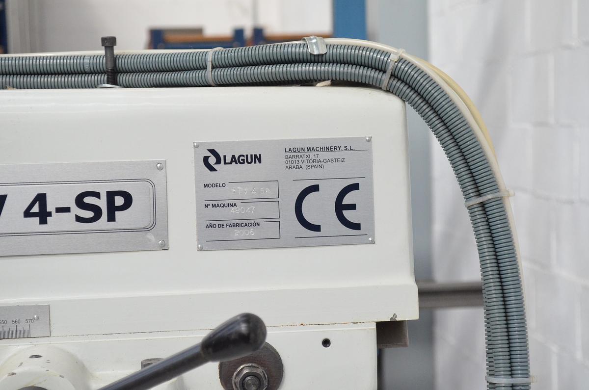 Usado Fresadora torreta LAGUN FTV-4 SP