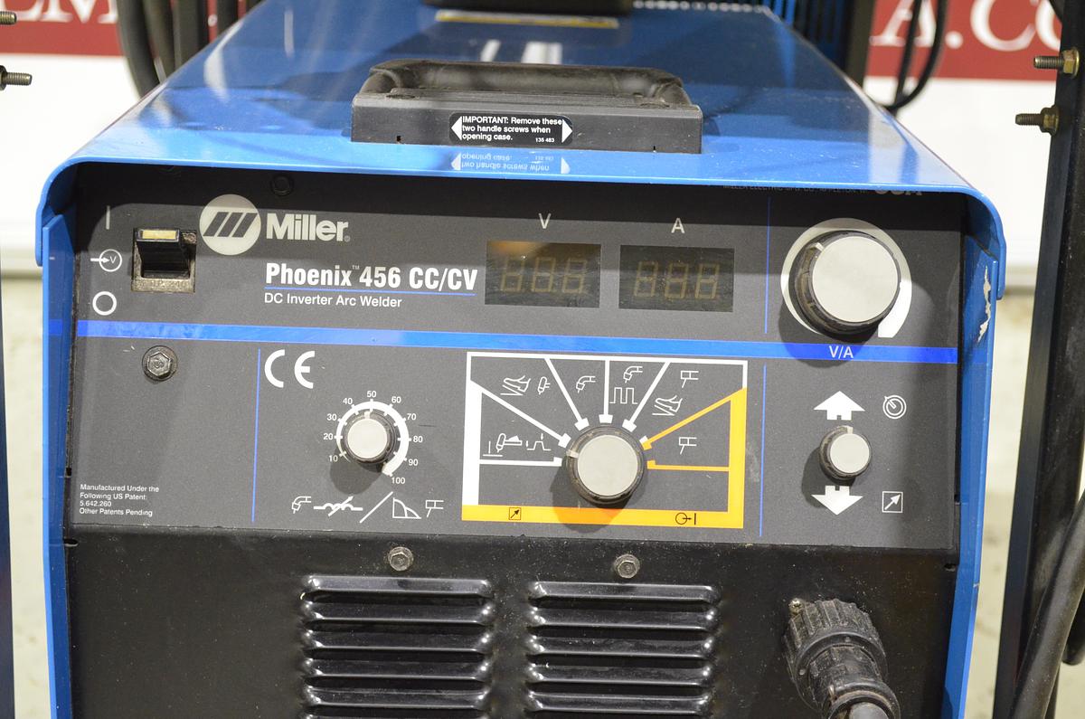 Usado Equipo multifunción pulsado Miller Phoenix 456 CC-CV