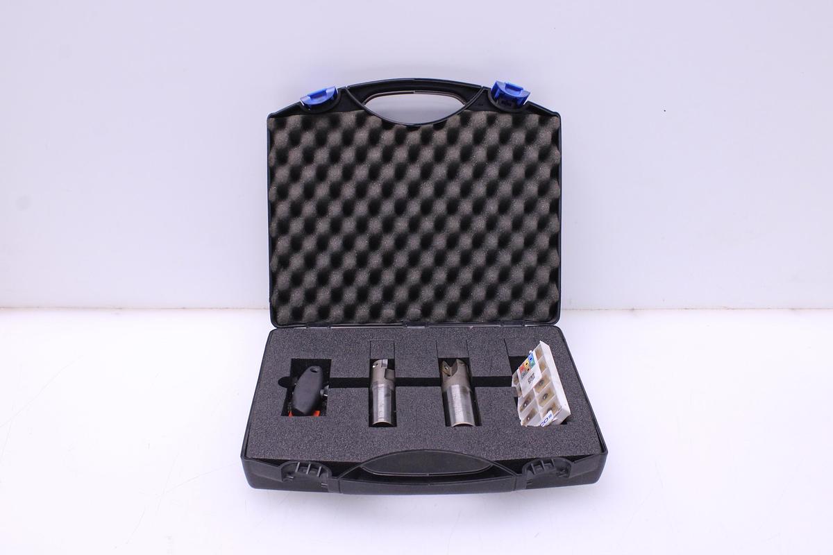 Usado Juego Fresas Portaplaquitas LAMINA + Widias APMX160408TR