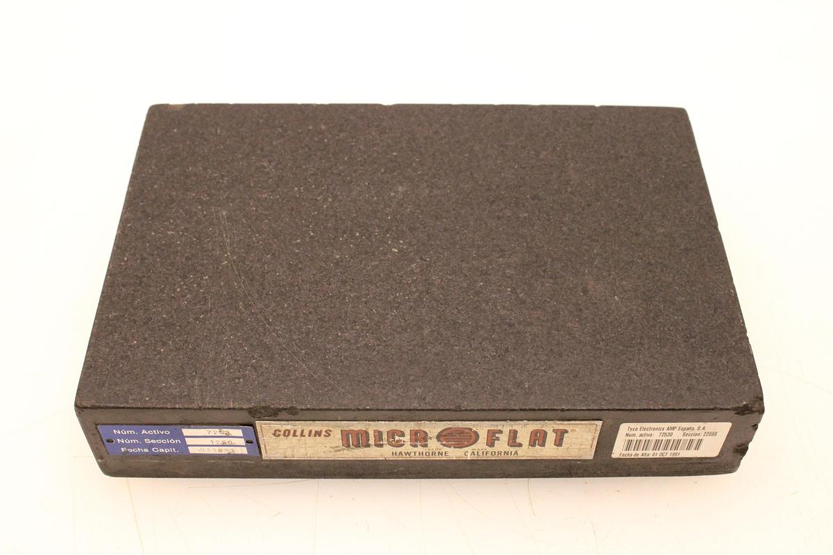 Usado Mesa de Granito Negro Collins Microflat Nº Serie 70330