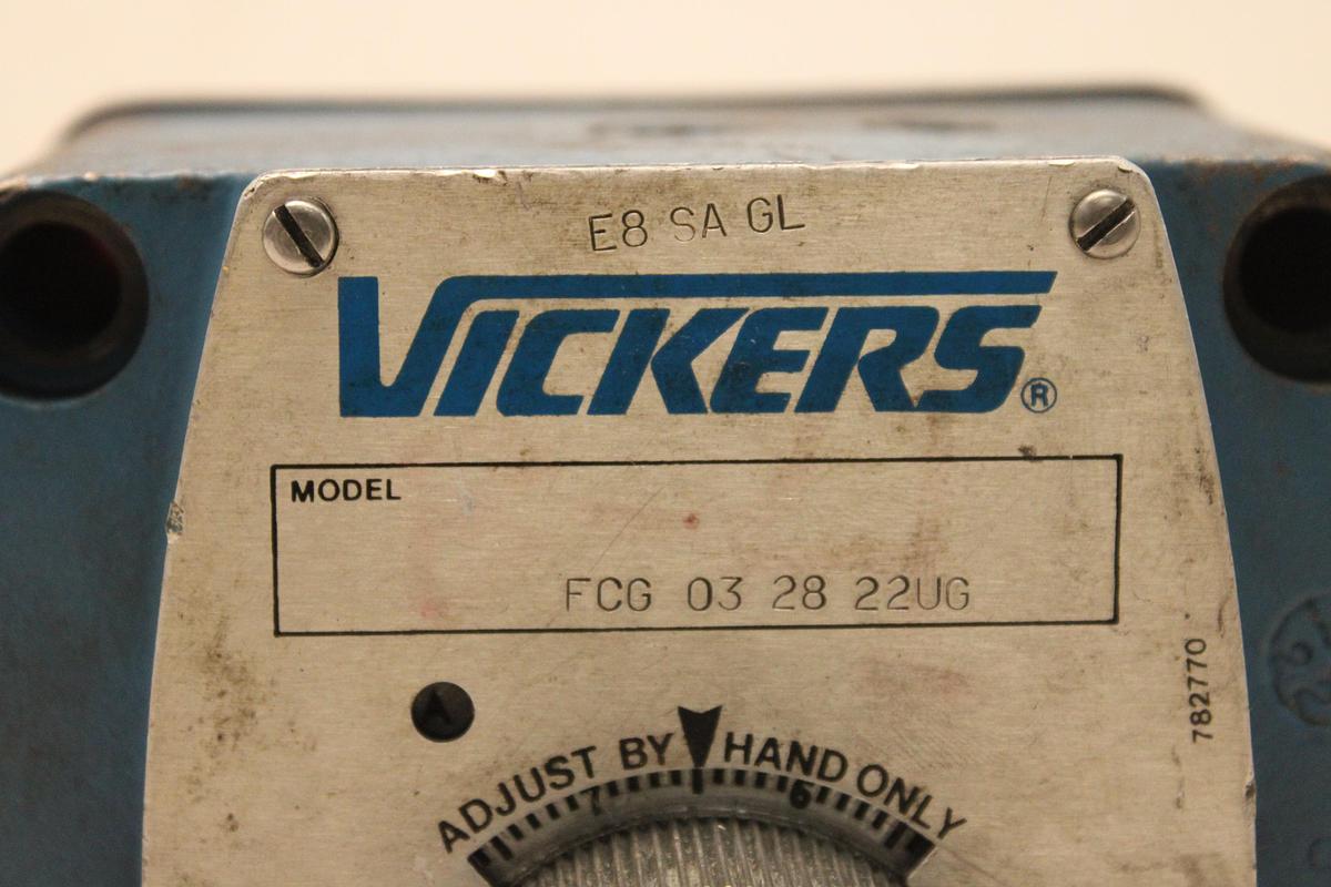 Usado Valvula Control de Flujo VICKERS FCG 03-28-22UG