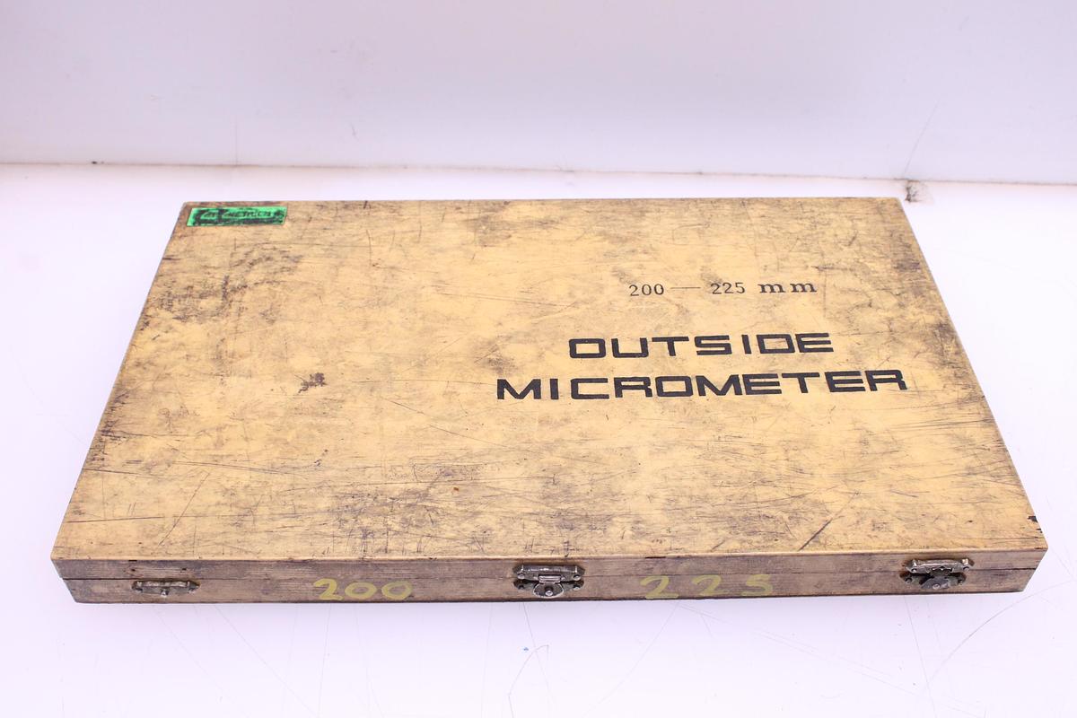 Usado Kit Micrómetros Exteriores Métrica 200 - 275 mm