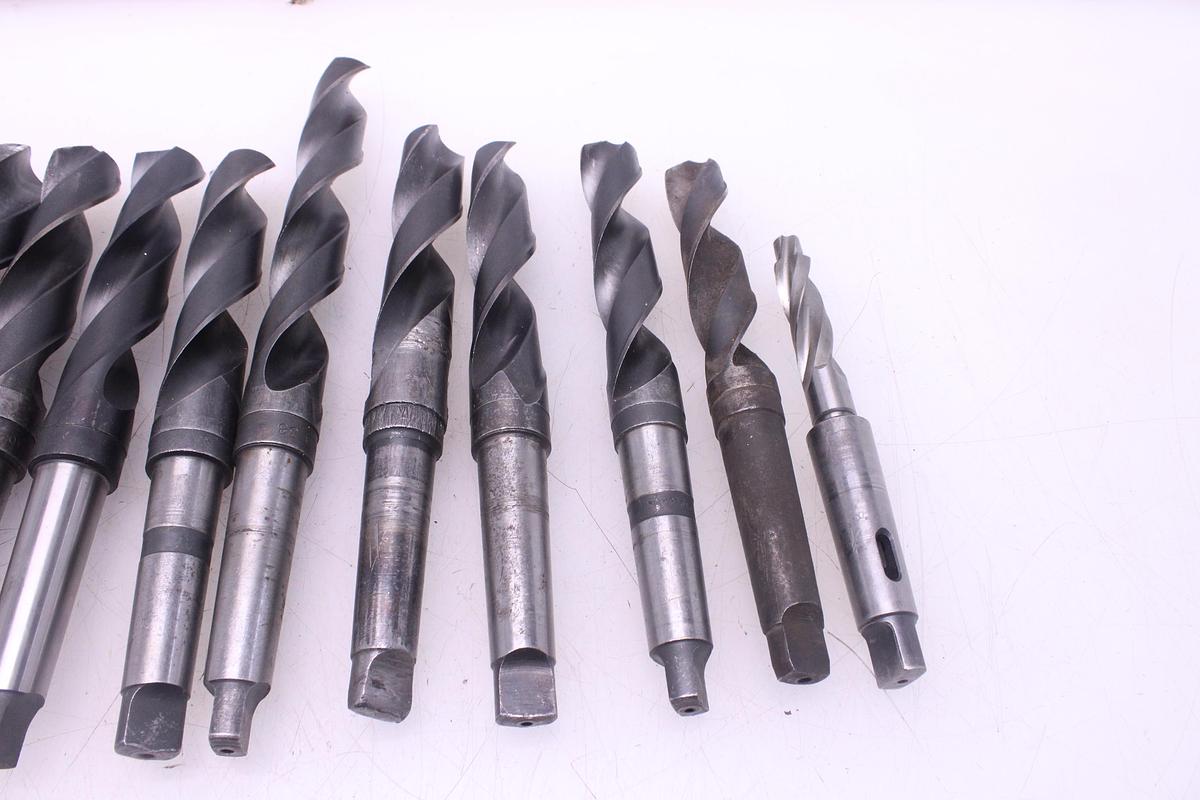 Usado 16 Brocas Taladro Mango Cónico Morse MT4