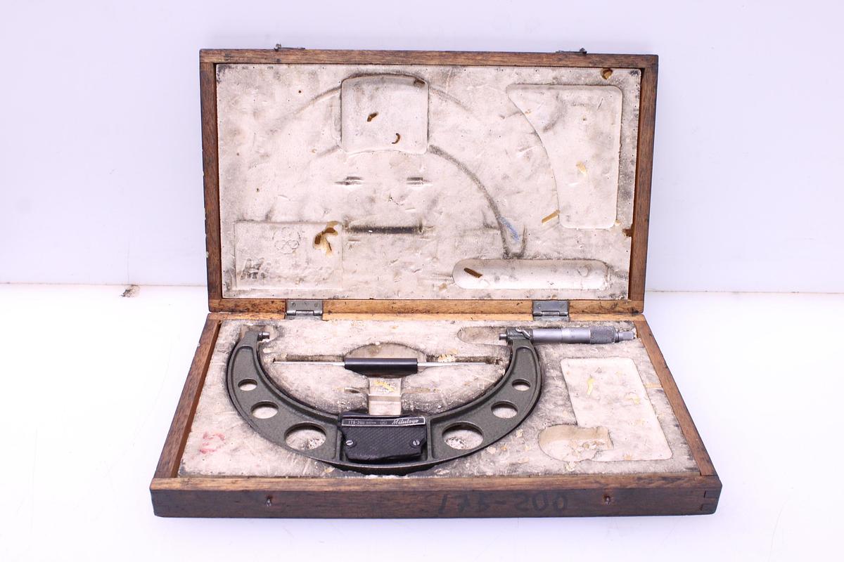 Usado Kit Micrómetros Exterior Mitutoyo 150 - 200mm