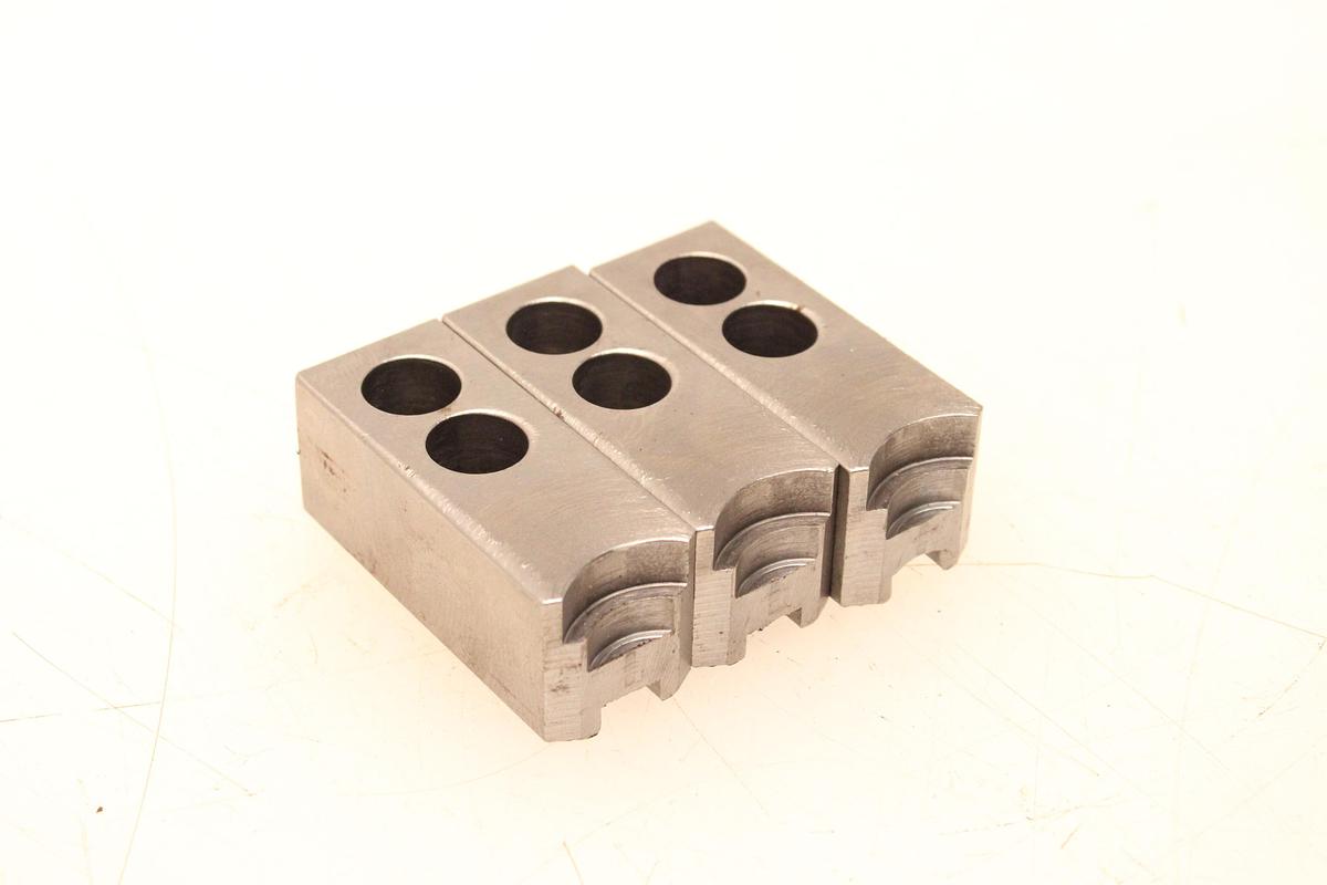 Usado Lote de Juegos de 3 Garras Para Torno