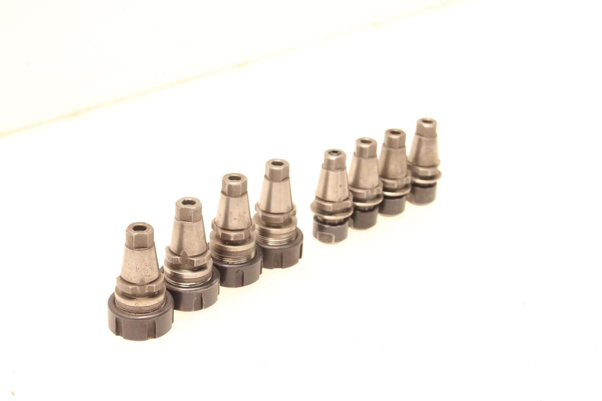 Usado Lote Portapinzas Sistema de Cambio Rápido ECR SCHAUBLIN - 8 Unidades