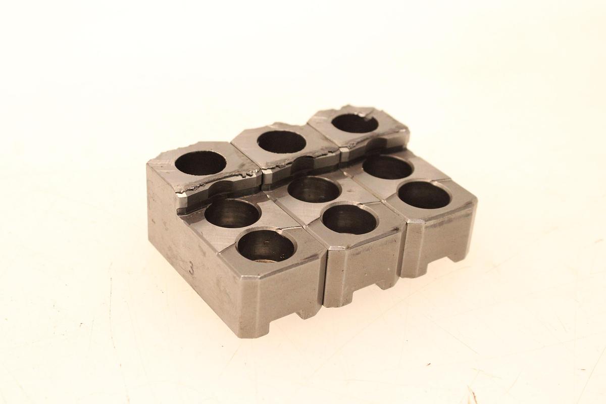 Usado Lote de Juegos de 3 Garras Para Torno