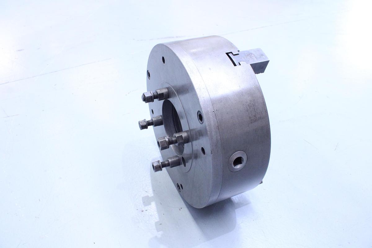 Usado Plato 3 Garras para torno 400 mm + Juego de 3 Garras