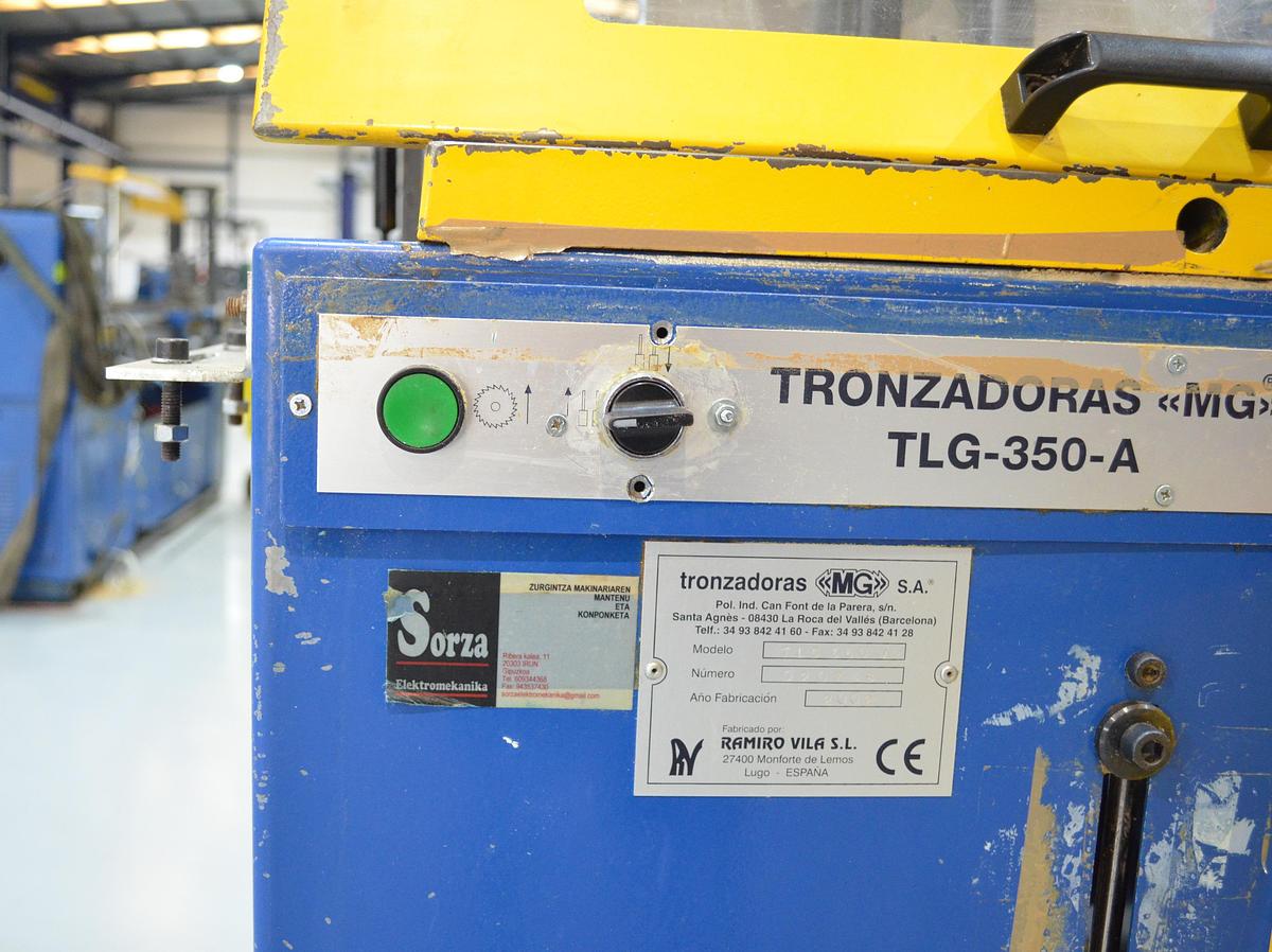 Usado Tronzadora aluminio MG TLG-350-A