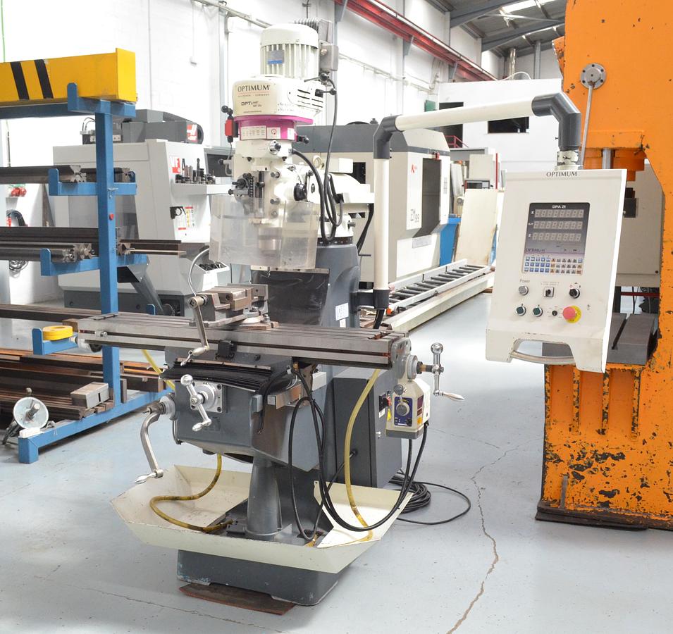 Usado Fresadora torreta Optimum Optimill MF 2V - 2018