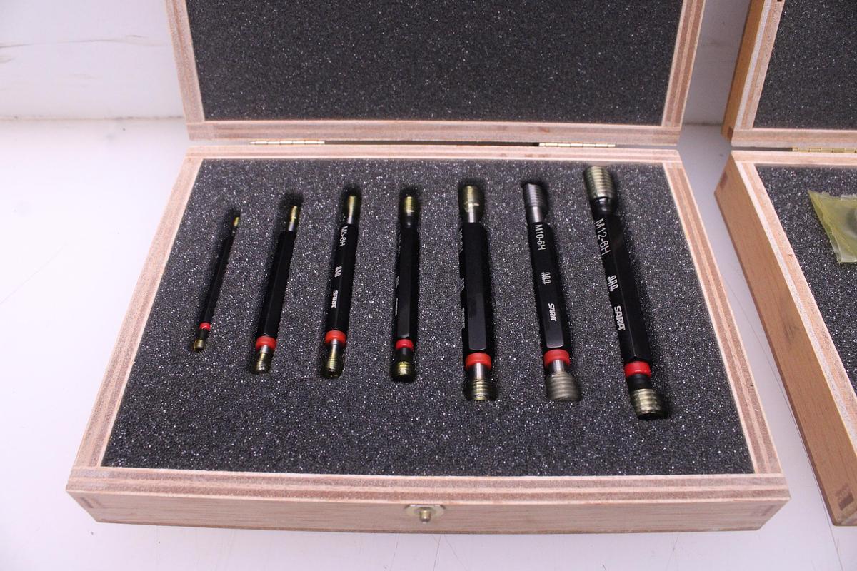 Usado Juego de Calibres de Rosca y Tapones Métricos SARA