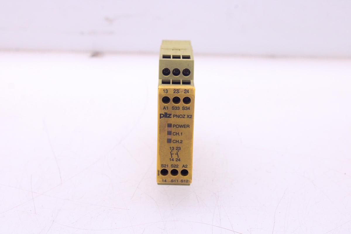 Usado Relé de Seguridad Pilz Pnoz X2 2S