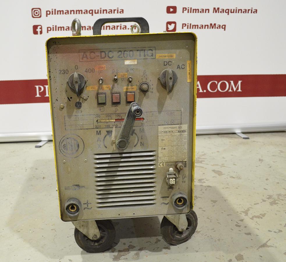 Usado Maquina soldar tig CEA ACDC 260 TIG