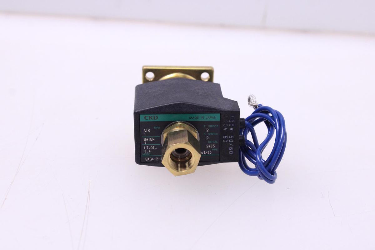 Usado Válvula CKD GAG412-1-0 AC100V