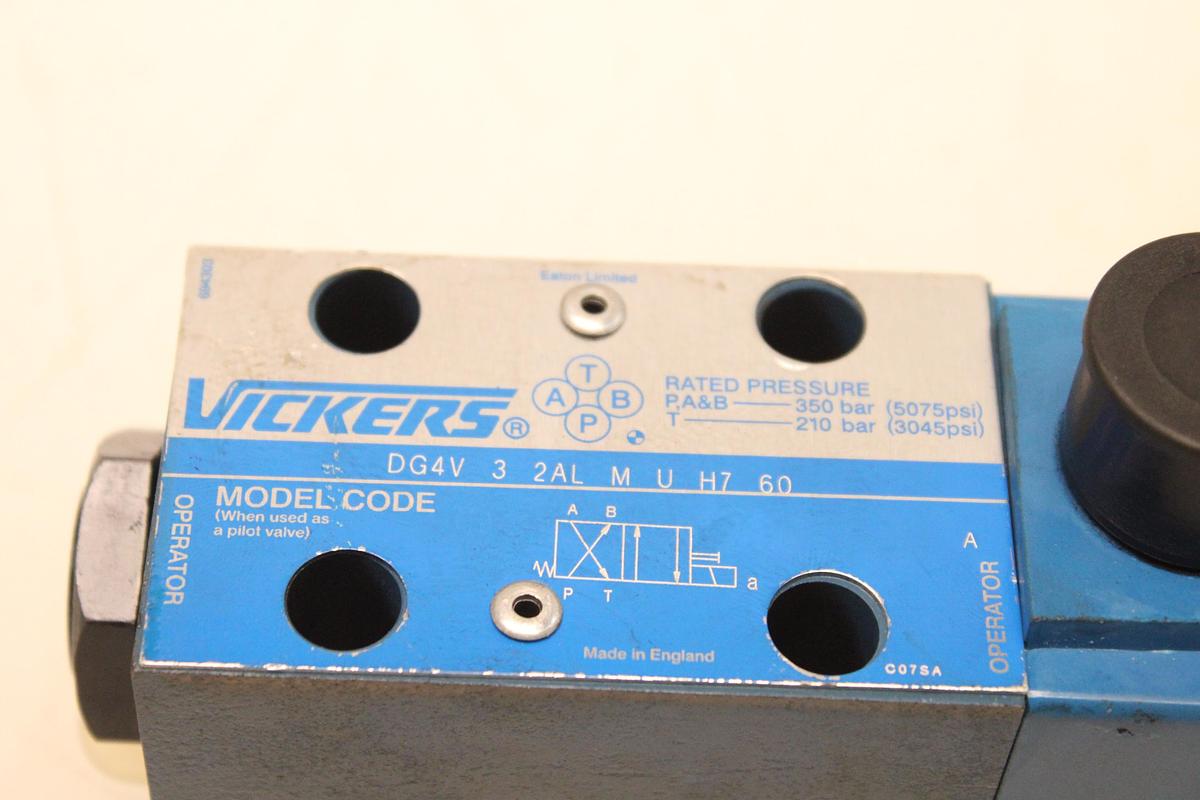 Usado Valvula Direccional VICKERS DG4V‑3‑2A‑M‑U‑H7‑60