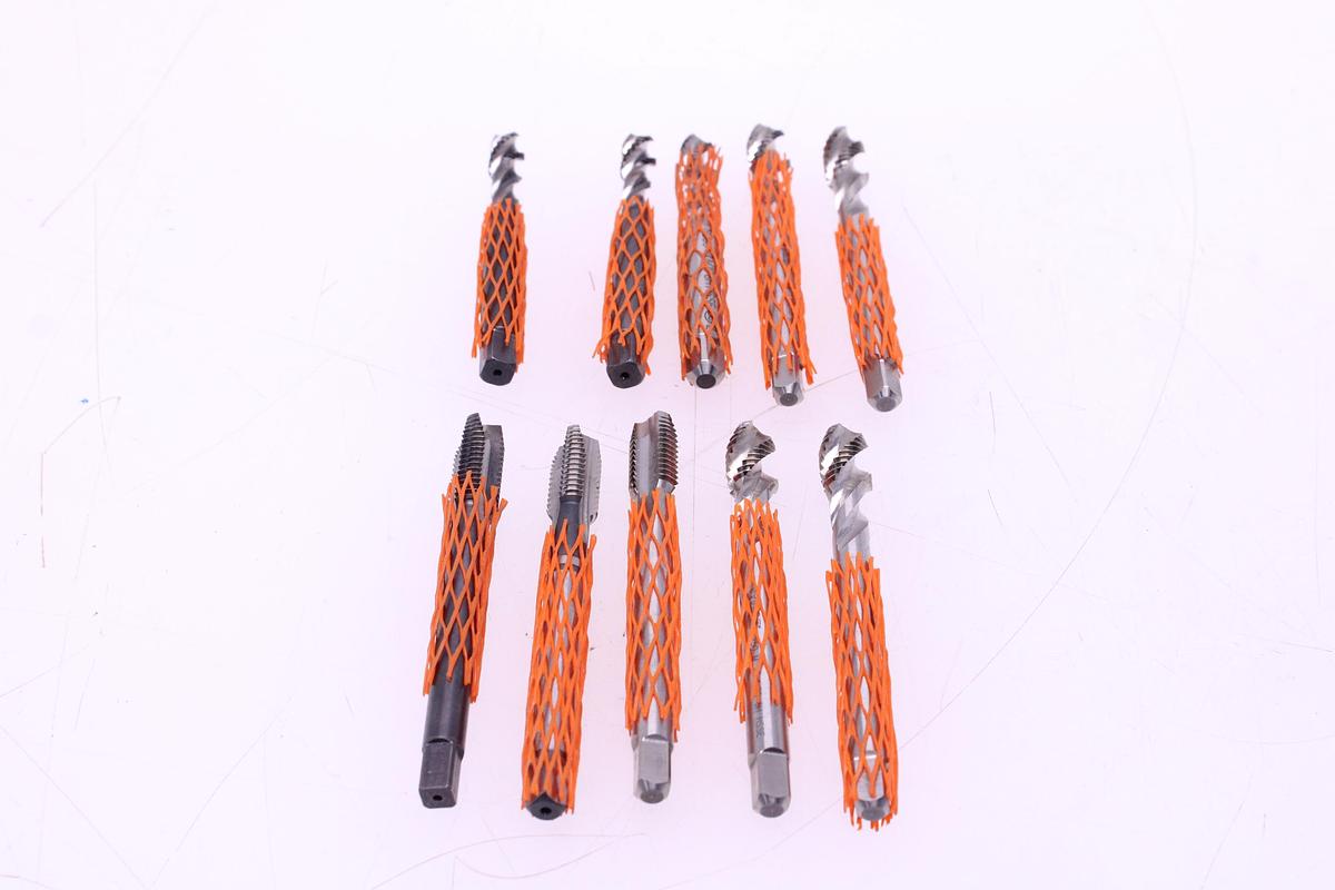 Usado Lote Machos de Roscar M10 x 1,50 + M12 x 1,75 - 10 Unidades