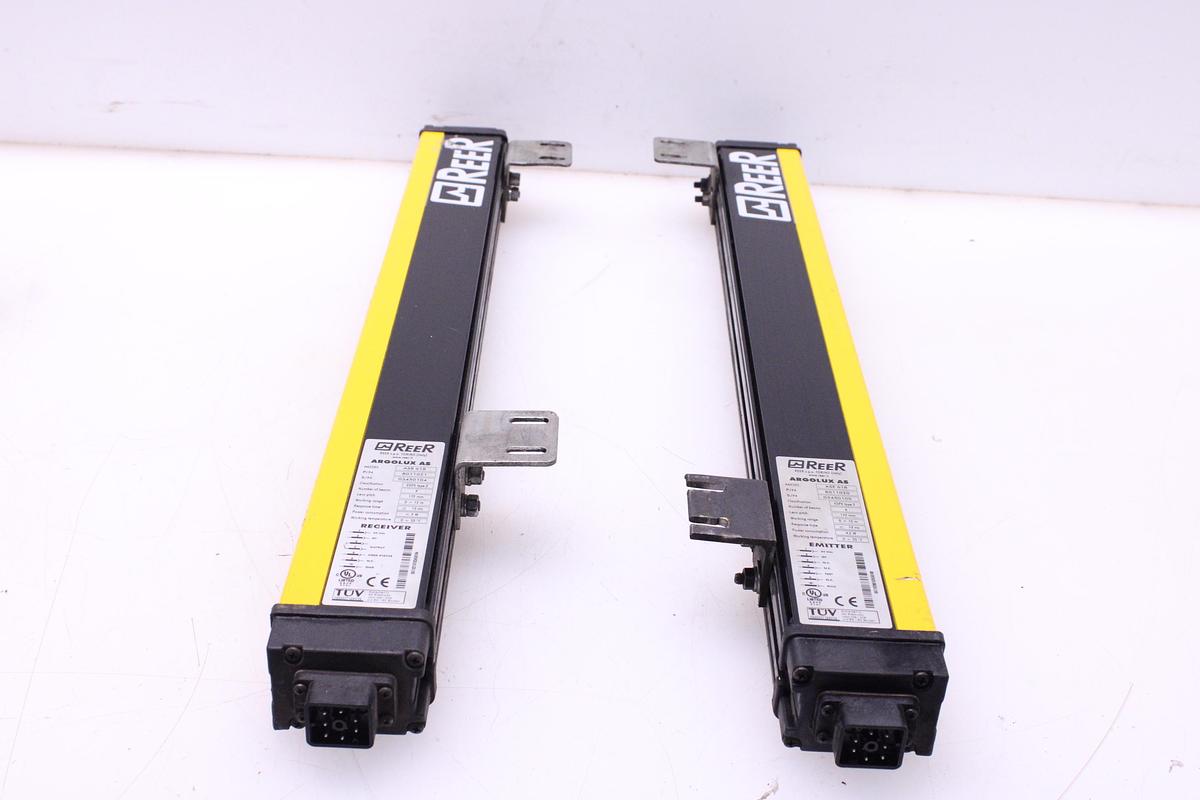 Usado Set Barrera Fotoeléctrica de Seguridad REER Argolux AS 618